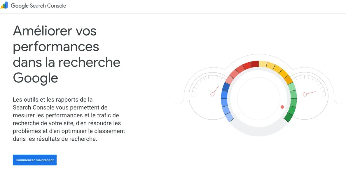 Google Search Console overview page, a free tool that shows the queries typed into Google after a TikTok campaign and page indexing